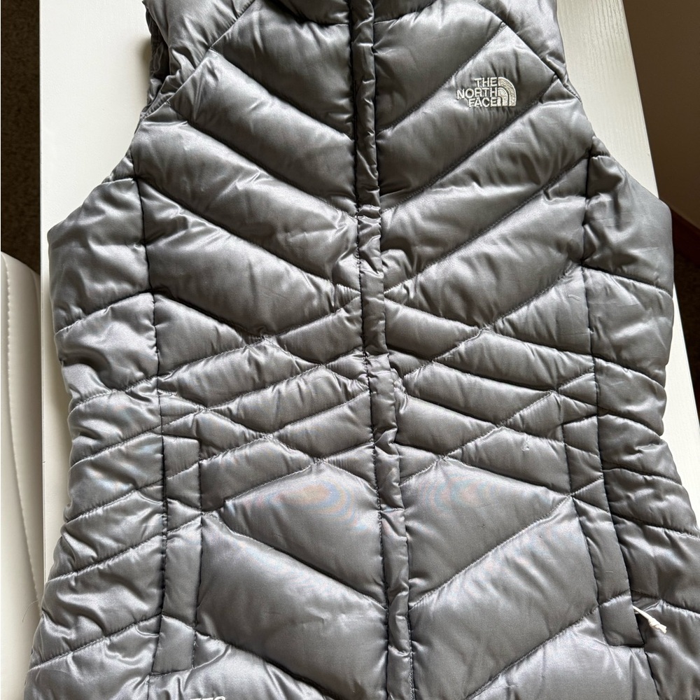 The North Face Women's Silver Quilted Vest